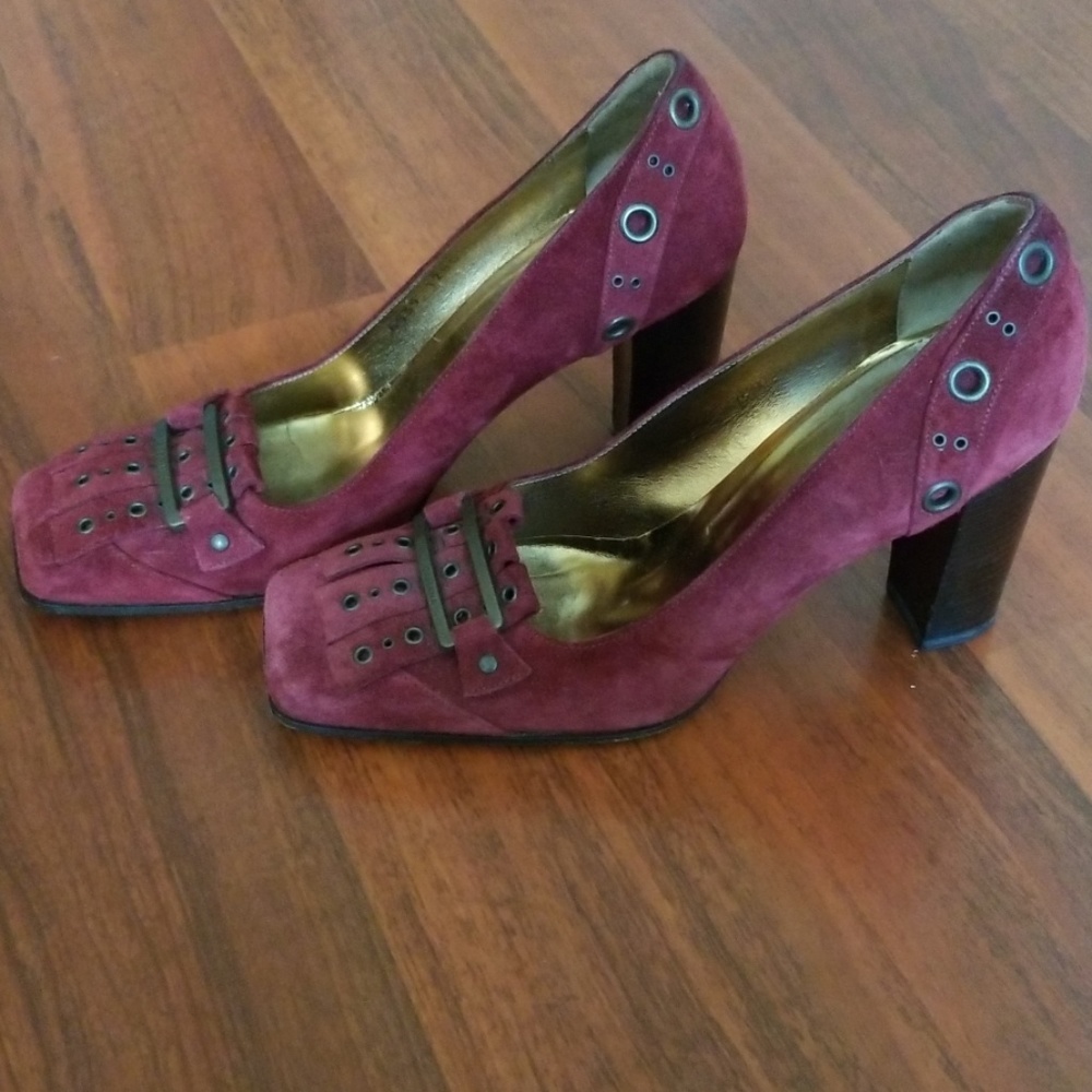 Suede Dolce & Gabbana high heels